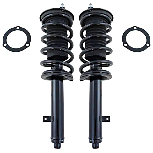 Image of TRQ Front Driver and Passenger Side Strut and Spring Assembly Set