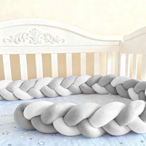 Soft Breathable Mattress Edge, Cotton Bed Set All Round Braided Pillow for Room.. (A20,100cm)