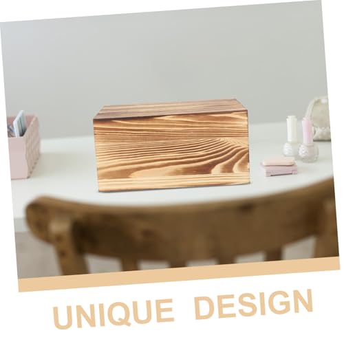 Boîtes en bois brut pour rangement décoratif de bijoux et thé - 5