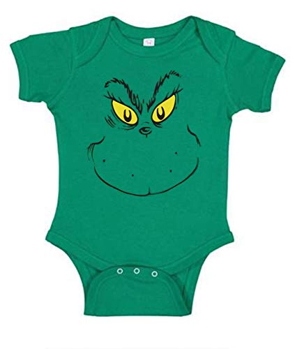 Southern Designs Stink Stank Stunk Christmas Baby Holiday Romper 6 Month Onesie Size