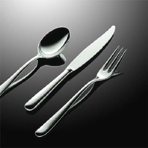 Alessi Caccia Cutlery Gift Set, 24-Piece, Silver - Image 2