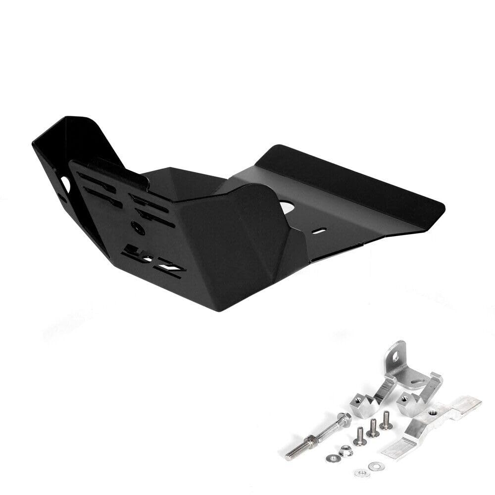 Front Skid Plate Engine Mud Guard Bash Cover Protector Compatible with Yamaha YZ250 YZ250X 2005-2024 (Black)
