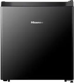 FRIGOBAR HISENSE 44 LITROS PORTA REVERSÍVEL PRETO 1 PORTA 127V