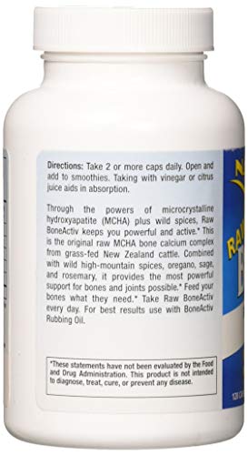 NORTH AMERICAN HERB & SPICE BoneActiv - 120 Capsules - Bone & Joint Support - MCHA, Sage, Rosemary, Oreganol P73 Oregano Oil - Non-GMO - 30 Servings - Thumbnail 3
