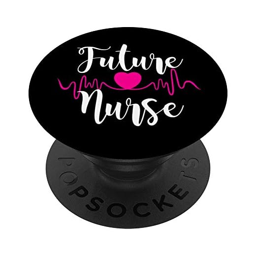 Future nurse cute nursing RN Student school PopSockets PopGrip: Swappable Grip for Phones & Tablets