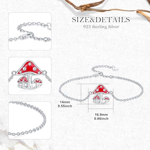 Image of 925 Sterling Silver Anklet Foot Bracelet with Crystal from Austria, Anklet Jewelry Gifts for Women 11 Inch Adjustable