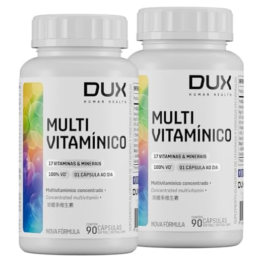 Kit 2x Multivitamínico Esportivo Dux Nutrition 90 + 90 Capsulas