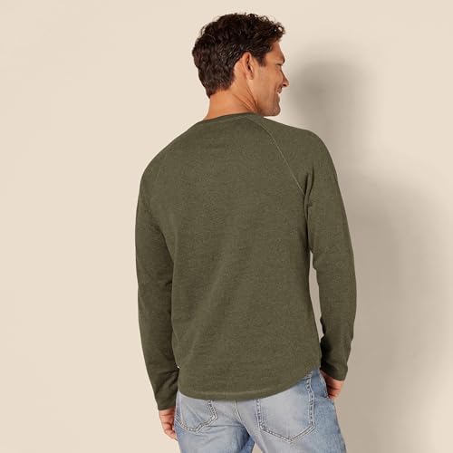 Image of Amazon Essentials Men's Long-Sleeve Henley Shirt