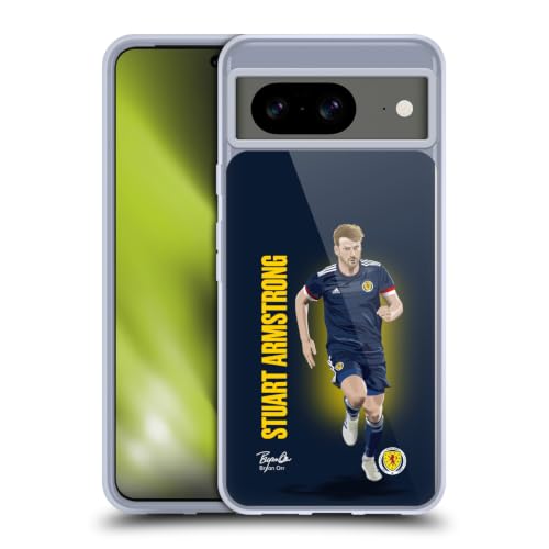 Funda de Gel Google Pixel 8 Scotland Football con Protección Grado Militar