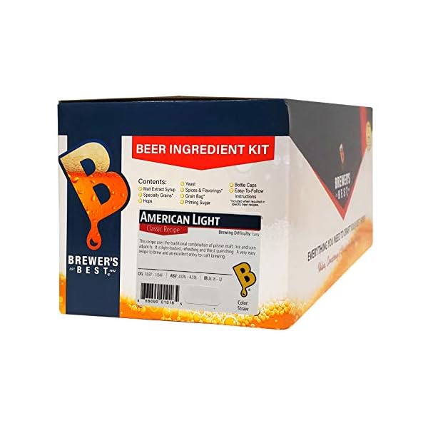 Brewer's Best 1018 Home Brew Beer Ingredient Kit (5 Gallon