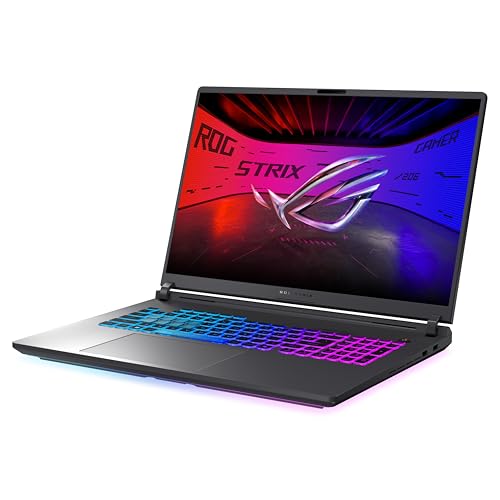 ASUS ROG Strix G18 (2025) Gaming Laptop, 18” ROG Nebula 16:10 2.5K 240Hz/3ms, NVIDIA GeForce RTX 5070Ti, Intel Core U9 HX, 32GB, 1TB, G815LR-AS96-CA