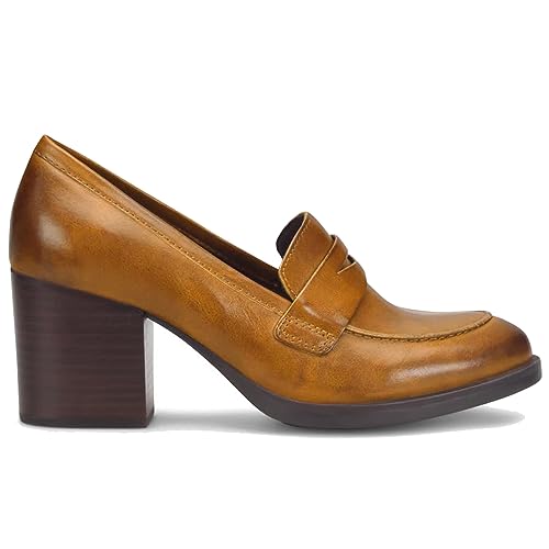 Image of SHODENSE Women Vintage Chunky Heel Loafers Pumps Platform Round Closed Toe Oxford Shoes Burnished Patent Matte Suede Slip On Dress Loafer Block Stacked Heels Office Formal Work Business 4-11 M US