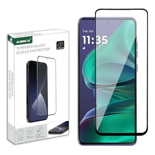 Image of AIBEX Military-Grade Gorilla Tempered Glass For Motorola Edge 60 Stylus /Moto G Stylus 2024 / Moto G Stylus 2025 (6.7 Inch) With Installation Kit | Edge to Edge Coverage | Easy Installation Kit
