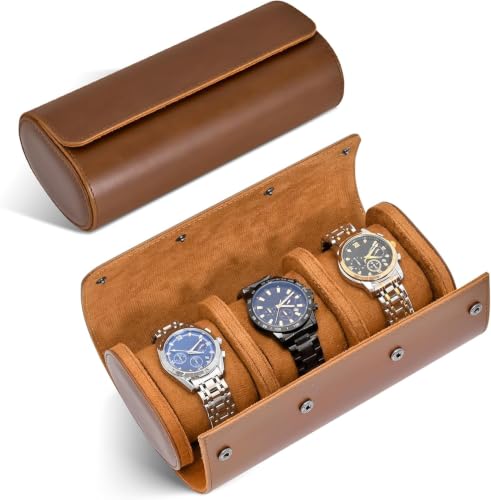 ROSELLE 3-Slot Watch Roll