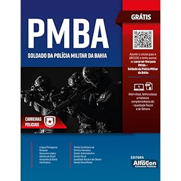 Capa do livro Soldado da Polícia Militar do Estado da Bahia - PM BA
