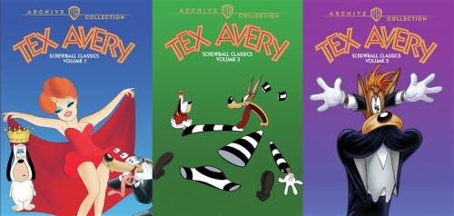 Tex Avery Screwball Classics: Volumes 1, 2 & 3 (Warner Archive Collection) (DVD-R)