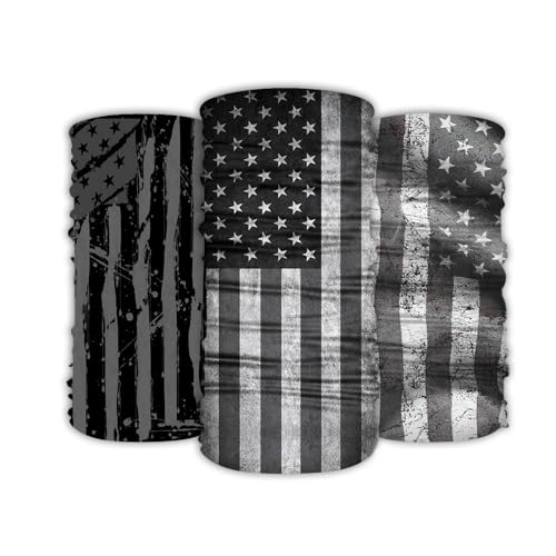 Image of 9-Pack Balaclava Face Mask for Men & Women - UV Protection Neck Gaiter, Multi-Use Cycling Mask & Breathable Headband
