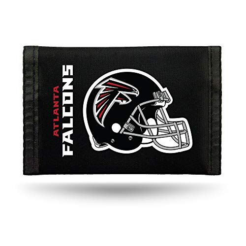 Image of Rico Industries NFL Football Nylon Tri-Fold Wallet