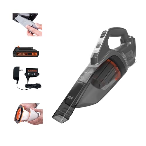 BLACK+DECKER 20V dustbuster Small Vacuum Cleaner Portable Vacuum Hand Held Cordless for Home and...