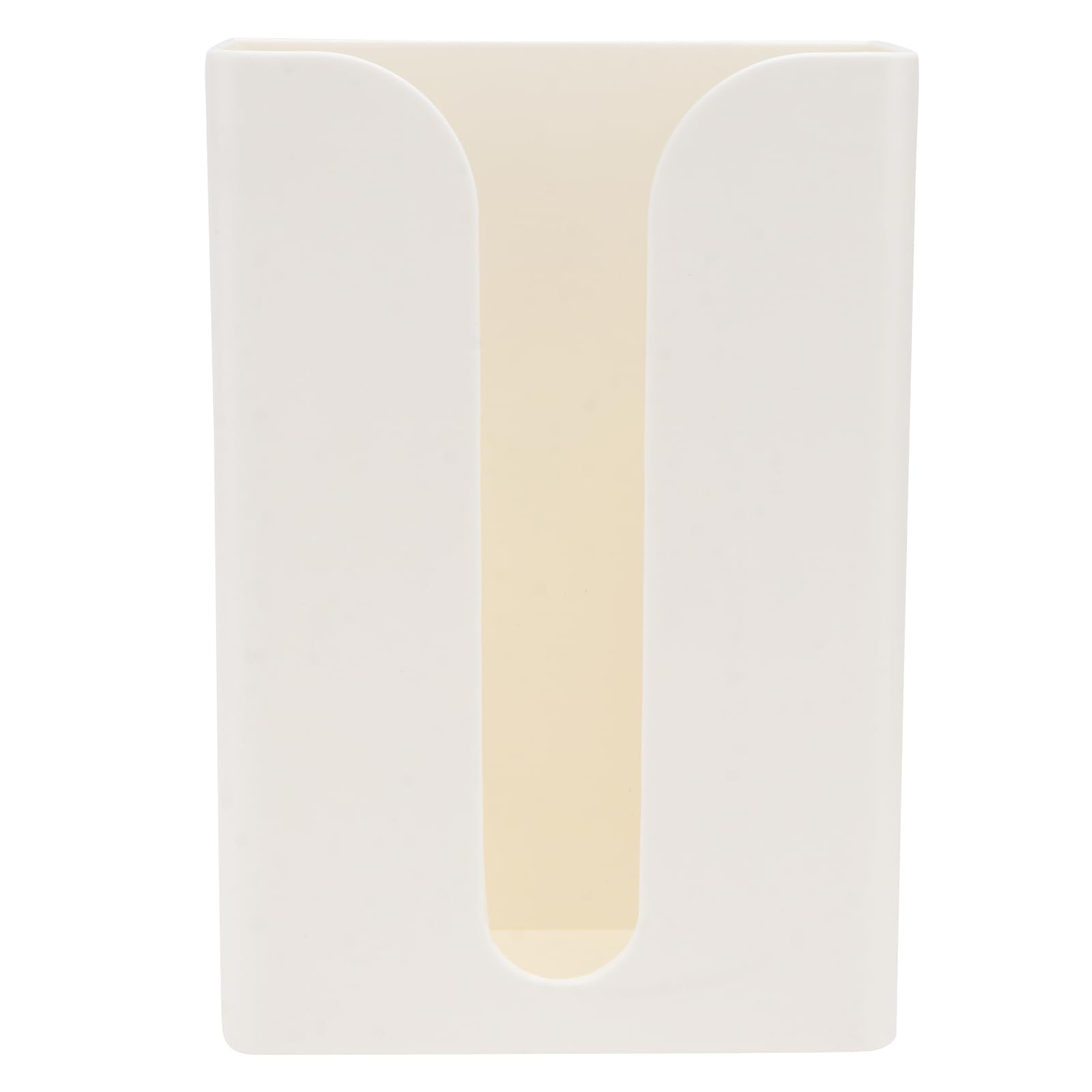 UPKOCH Wall Mounted Paper Towel Dispenser - White Plastic - 19 x 13.2 x 8.2 cm, 13.2*19cm