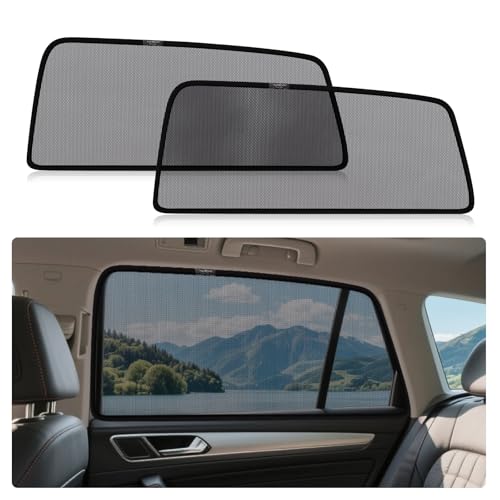 ZATOOTO Auto Sonnenschutz Seitenscheibe des VW Passat B8 Variant 2016-2022 Schützt vor Sonneneinstrahlung und UV-Strahlen Magnetisch Befestigbar und Faltbar