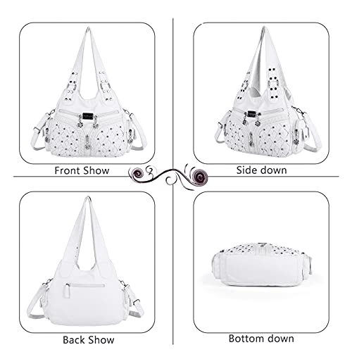 Image of Angel Barcelo Purses for Women Large Shoulder Bag Soft Hobo Bags for Women