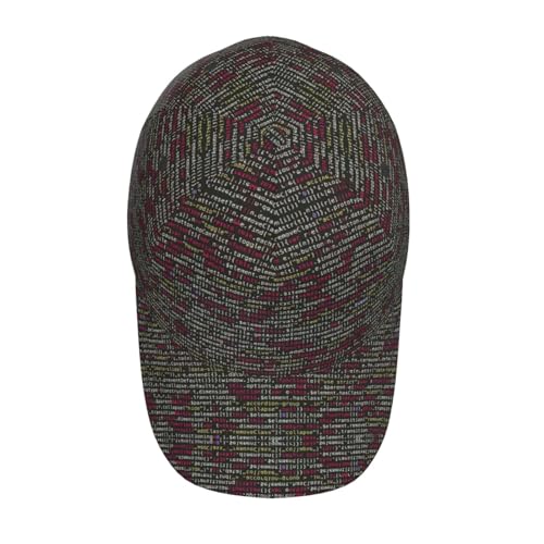 Casquette violette délavée motif papillon programmation avec réglage taille unique