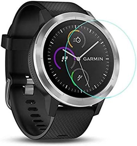 Screen Protector for Garmin Vivoactive 3, 2 Pack Tempered Glass Screen Protector for Garmin Vivoactive 3 Ultra Clear Scratch Resistant Anti-Bubble  Garmin 010-02172-31 Vivoactive 4S, Smaller-Sized GPS Smartwatch, Features Music, Body Energy Monitoring, Animated Workouts, Pulse Ox Sensors and More, Light Gold with Light Pink Band  Garmin vivosmart 4, Activity and Fitness Tracker w/ Pulse Ox and Heart Rate Monitor
