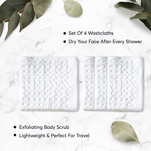 Luxurious Silverthread Bath and Hand Towels Set for California Residents