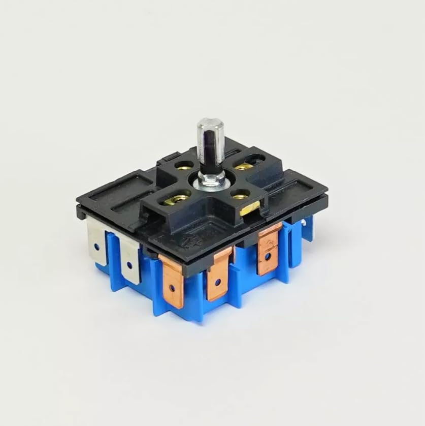 Top-down view of the Dual Surface Element Infinite Switch, highlighting the terminal layout.
