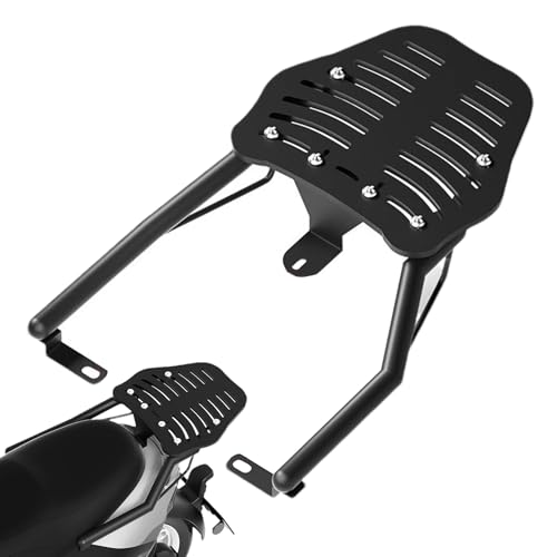 Support de Rangement Tour Pack, Porte-Bagages pour Moto, Support Réglable en Acier Inoxydable pour Pack de Tournée, Support de Coffre Résistant À l'usure, Accessoires de Moto pour la Vie Quotidienne