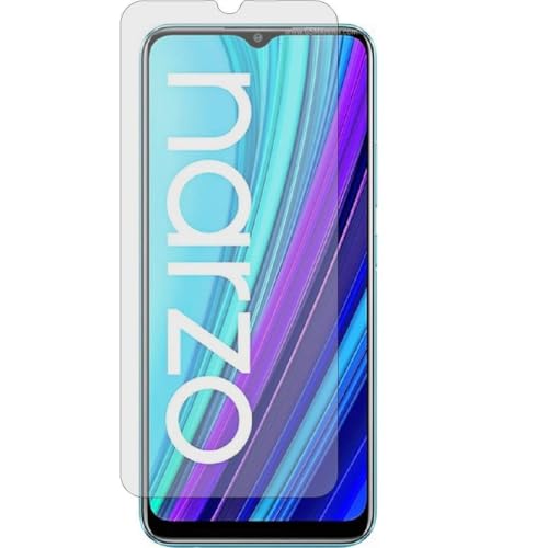 Image of Embed HD-Clear Screen Guard for Realme Narzo 30A - Harder or Durable Plastic & More Impact-Resistant Than Glass, with Free Installation Kit