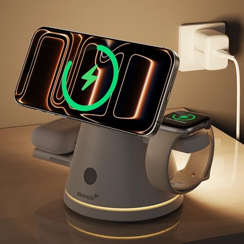 3-in-1 Mag-Safe Wireless Charger for iPhone & Watch