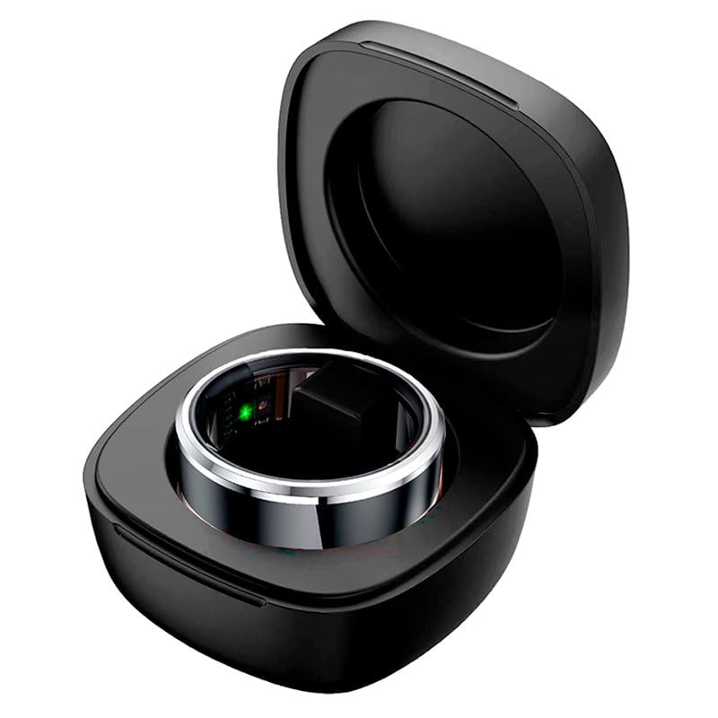 Smart Ring Cool Health + Base Powerbank (Salud, Deporte, Sueño) Talla 22mm