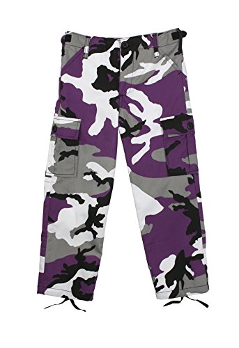 Rothco Kids BDU Pants, Black, 10 Size