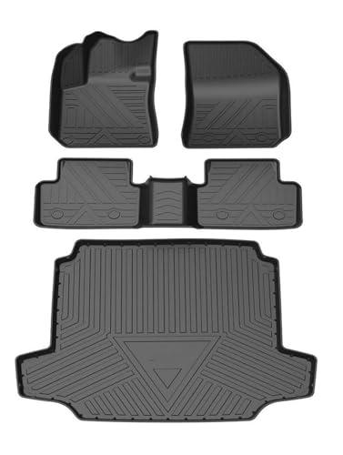 Tapis sol en TPE pour Peugeot 408 contre l'usure de la moquette d'origine LHD