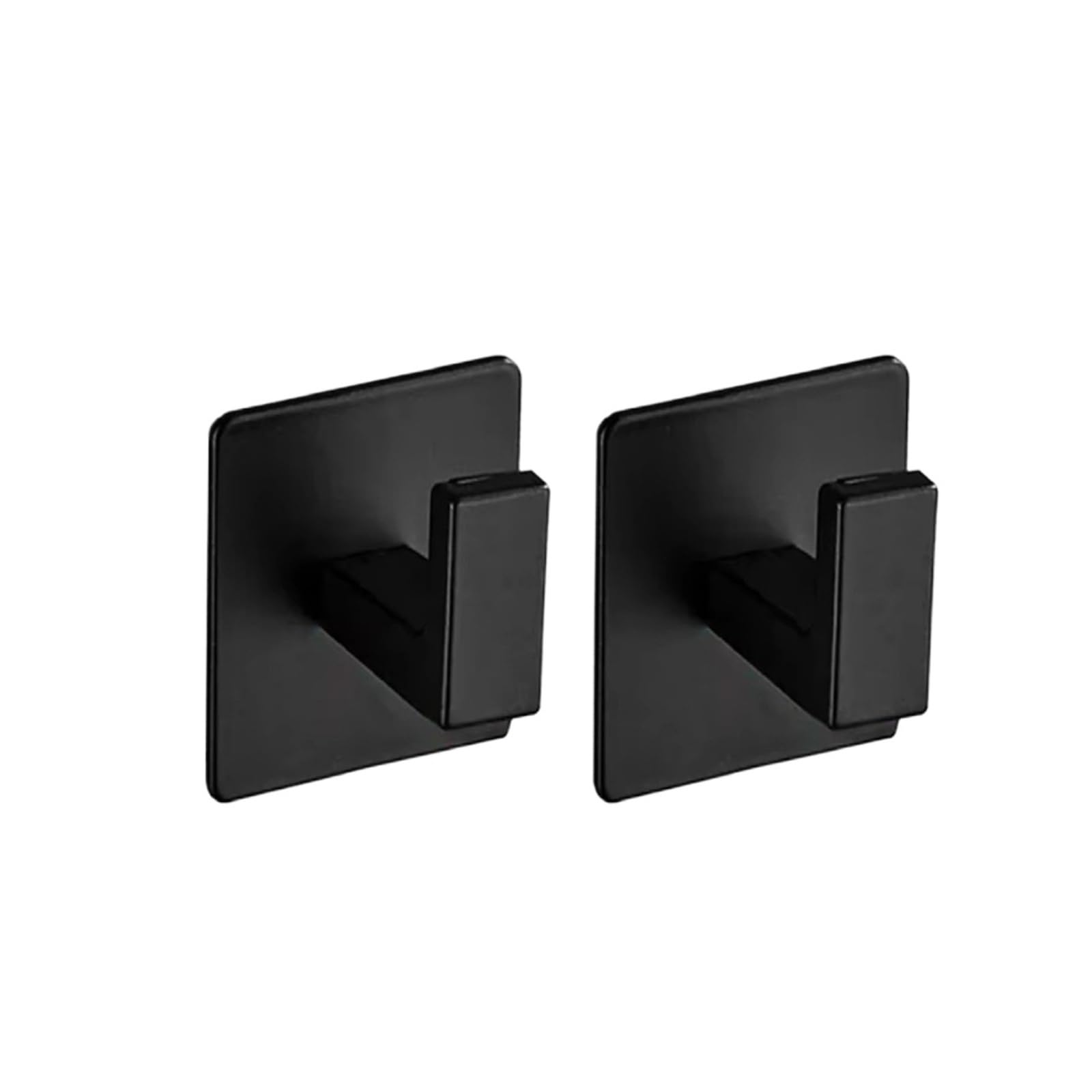 Zguouzantye 2Pcs 10 Self-Adhesive Wall Hooks For Keys Hats Clothes