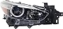 Garage-Pro Headlight Compatible with Mazda 3 2017-2018 Passenger Side Assembly Halogen Hatchback/Sedan Mexico Built