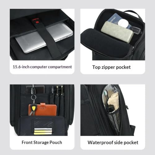 Image of KARRIER Backpack with Padded Laptop Compartment /Expandable /Multifunctional /Stylish /Daily Commute /Multiple Compartments /Unisex Backpack for Office /College /Students