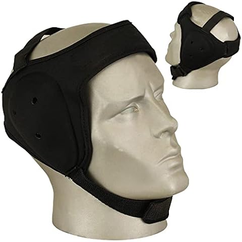 Protection Ear Guard MMA, UFC, Wrestling, Grappling, Neoprene Padded Headgear for Boxing Training, Sparring, Fighting, Martial Arts with Adjustable Straps Safe Head & Ear Cover