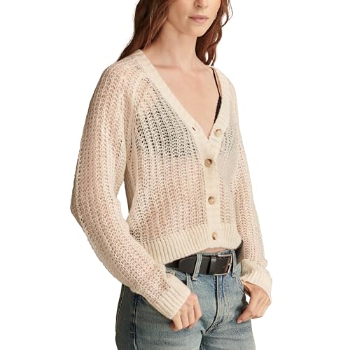 Image of Lucky Brand Women's Half Stitch Cardi