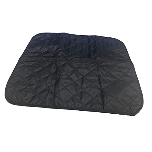 Blesiya Fauteuilbeschermer Bankbeschermer Fauteuilbeschermer Bankhoes Armleuningen voor 1-zits Bank - Zwart - Afbeelding 5