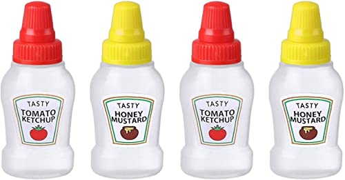 Imagen de MASINIES Mini botellas de ketchup