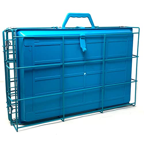 Image of Double Door Metal Wire Dog Cage, Dog Crate, Kennel Crate Dog Cage for Dogs with Removable Tray - 36 Inch (Random Colors) (Size 36 Inch)