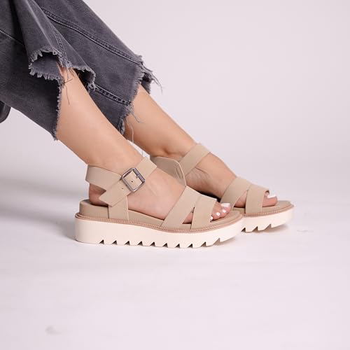 Image of MIA Women's Jovie Platform Lug Sole Sandals