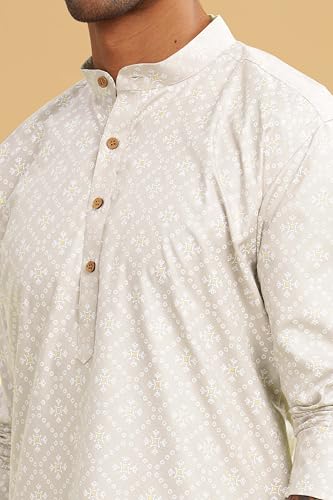 Image of BE ACTIVE Cotton Kurta for Men | Traditional and Refined Design | Indian Kurta | Full Sleeve Kurta
