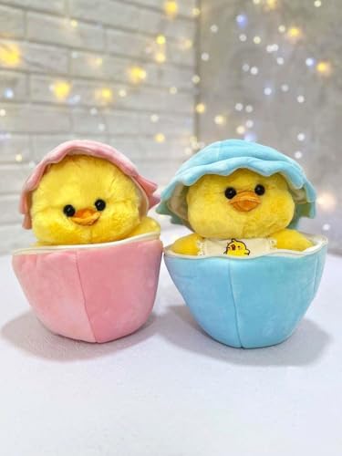 Image of Storescent Soft Chicken Doll Plush Toy with Openable Egg Cover | Stuffed Animal Plushie | Hugging Gift for Kids & Cute Plush Companion -Random Color Chicken Doll 35cm