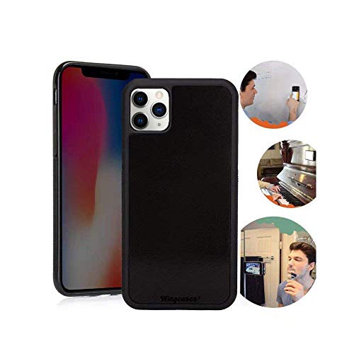 Wingcases for iPhone 11 Pro Max 6.5 inch Case, Anti Gravity Suction Stick