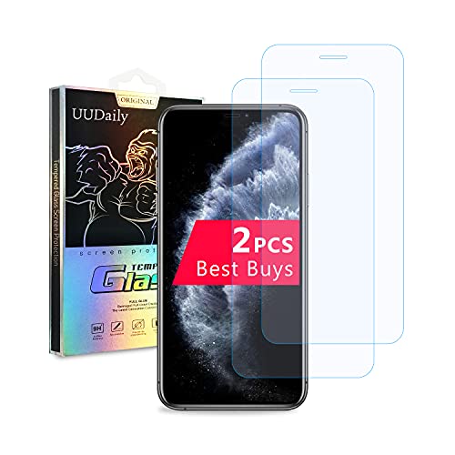Displayschutzfolie Kompatibel für iPhone X/XS/ 11 Pro 9H Härte Anti-Kratzer Blasenfrei Gehäusefreundlich Ultradünne HD Glas Schutzfolie Kompatibel für iPhone X/XS/ 11 Pro 2 Stück Cover