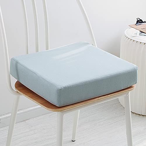 EGGPOD Cojín Elevador para sillón,cojín de Asiento Cuadrado Grande y Firme con Espuma Suave de Lujo de 12 cm de Grosor,cojín Extra Grueso para Personas Mayores,posoperatorio y Embarazo
